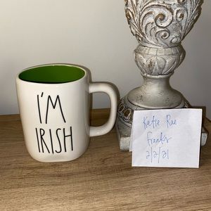Rae Dunn I’m Irish Green Mug